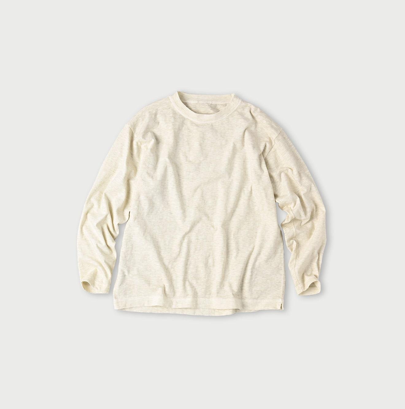 Botanical Dyed Ocean 908 Long Sleeve T-shirt