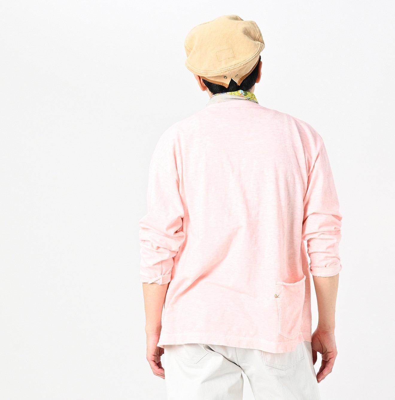 Botanical Dyed Ocean 908 Long Sleeve T-shirt - Image 5