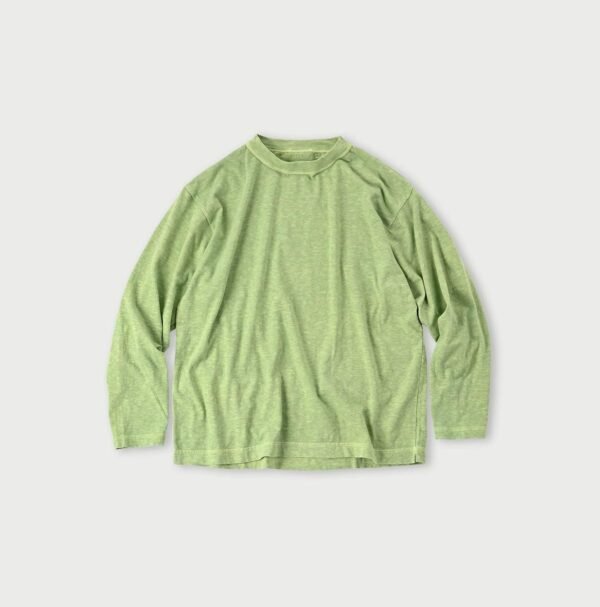 Botanical Dyed Ocean 908 Long Sleeve T-shirt (Size 2)