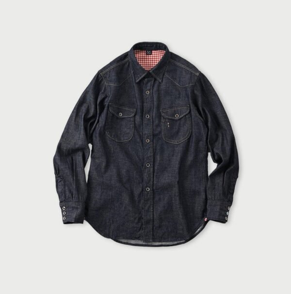 Indigo 45 Petit Denim Eastern Shirt Nou (Size 3)