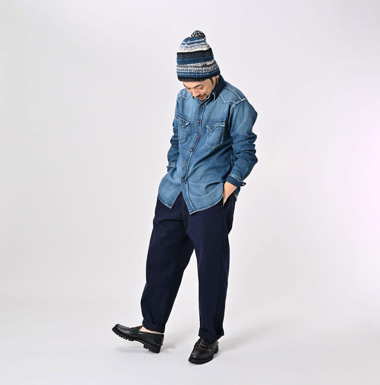 Indigo 45 Petit Denim 908 Eastern Shirt Zyu (Size 5) - Image 4