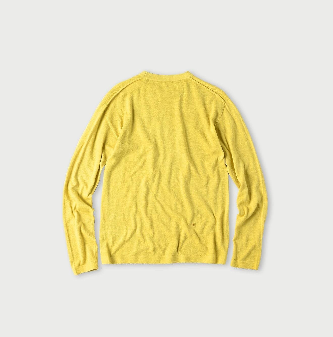 Botanical Dyed Super Gauze Wholegarment 908 Crewneck - Image 6