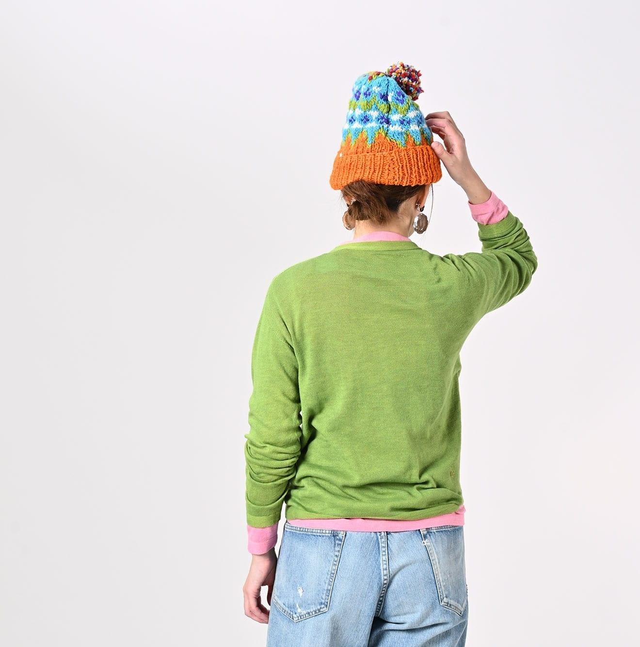 Botanical Dyed Super Gauze Wholegarment 908 Crewneck - Image 11