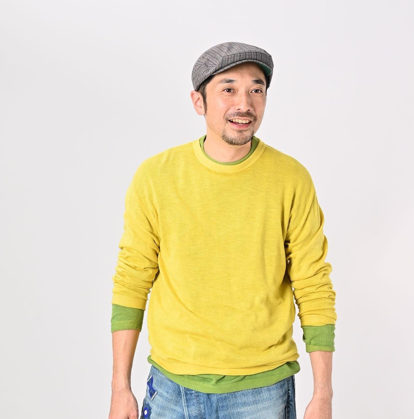 Botanical Dyed Super Gauze Wholegarment 908 Crewneck - Image 12