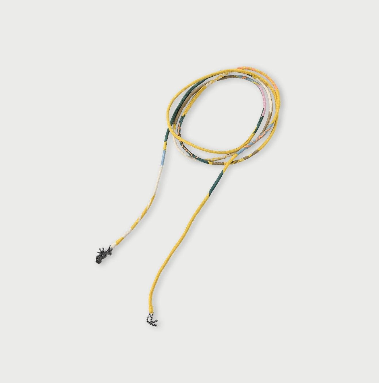 Bull Flag Twill Ribbon Necklace